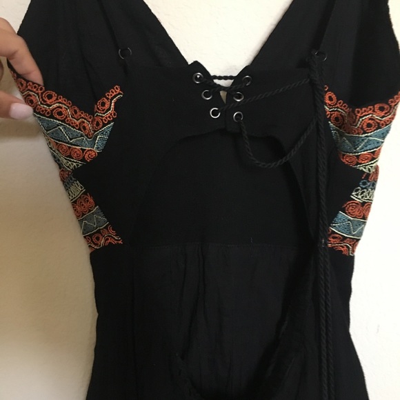 Tribal Romper w/embroidery - Picture 4 of 5
